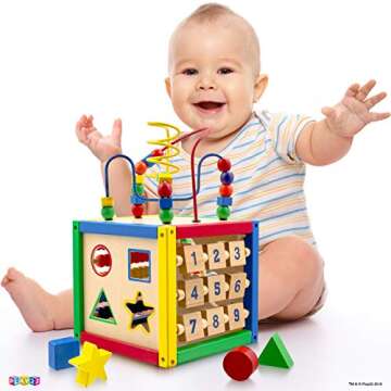 Play22 Educational Multi Play Activity Cube for Kids