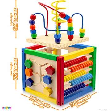 Play22 Educational Multi Play Activity Cube for Kids
