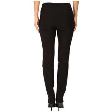 Lisette L Montreal Solid Magical Lycra 31" Slim Pant Black