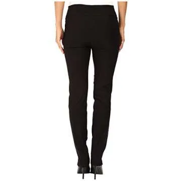Lisette L Montreal Solid Magical Lycra 31" Slim Pant Black