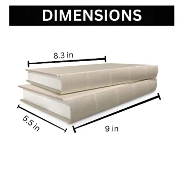 Textured Linen Home Decor Book for Elegant Interiors