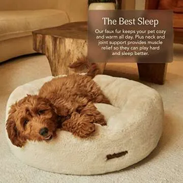 UnHide Floof Extra Soft Dog Bed - Medium & Washable