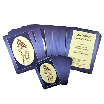 Living Magick Lenormand Learning Cards for Intuitive Growth