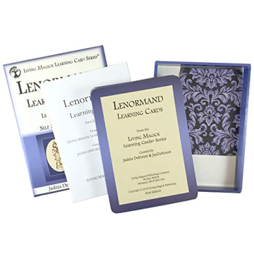 Living Magick Lenormand Learning Cards for Intuitive Growth