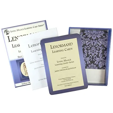 Living Magick Lenormand Learning Cards for Intuitive Growth