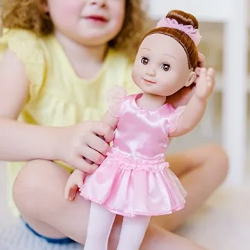 Melissa & Doug Victoria 14 Inch Ballerina Doll for Kids