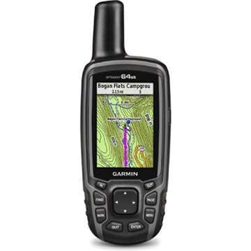 Garmin GPSMAP 64st with TOPO U.S. 100k GPS Navigation