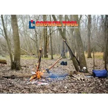 Council Tool 2 lb. Wood-Craft Pack Axe, 24" Hickory Handle, Made in The USA!