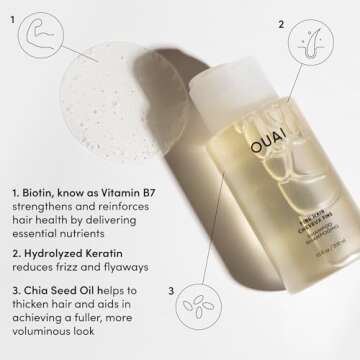 OUAI Fine Shampoo Refill - Volumizing Shampoo for Fine Hair