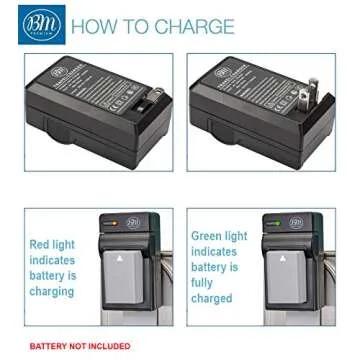 BM Premium NP-FZ100 Battery Charger for Sony Cameras