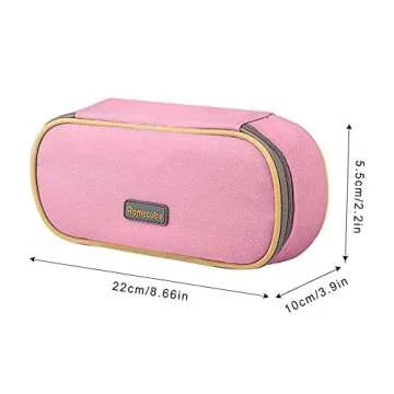 Homecube Big Capacity Pen Bag - Stylish Durable Organizer