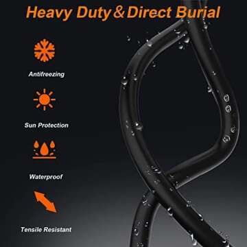 Cat 8 Ethernet Cable, 8FT High Speed Heavy Duty 26AWG Cat8 LAN Network Cable 40Gbps, 2000Mhz with Go...