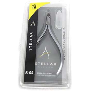 Stellar Stainless Steel Cuticle Nipper for Precise Grooming