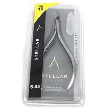Stellar Stainless Steel Cuticle Nipper for Precise Grooming