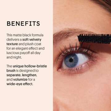 Winky Lux So Extra Mascara, Voluminous Mascara and Lengthening Mascara - Black Mascara Eye Makeup