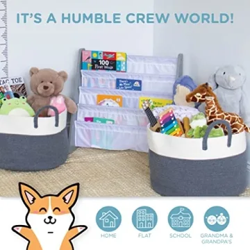 Humble Crew Grey White Kids Book Rack Bookshelf 4 Tiers