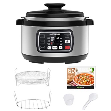 GoWISE 9.5-Quart Electric Pressure Cooker for Fast, Delicious Meals