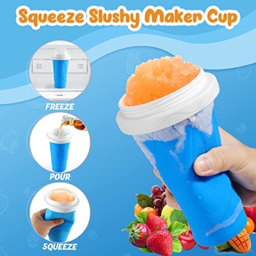 RELPOM Slushie Maker Cup Instant Frozen Treats