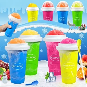 RELPOM Slushie Maker Cup Instant Frozen Treats