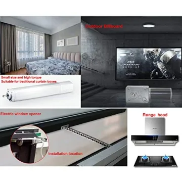 BRINGSMART 12V DC Worm Gear Motor - High Torque Gear Motor