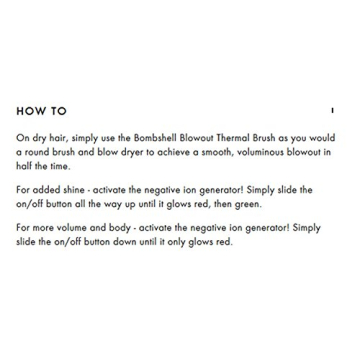 Amika Blowout Babe Thermal Brush for Effortless Styles