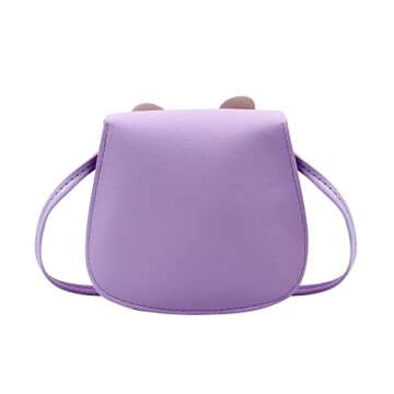 ZGMYC Little Girls Cute Rabbit Crossbody Purse - Trendy Gift