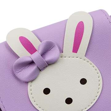 ZGMYC Little Girls Cute Rabbit Crossbody Purse - Trendy Gift