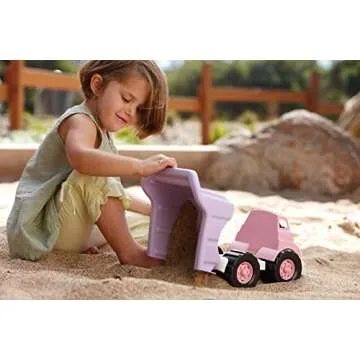 Green Toys Pink Dump Truck Made from Recycled Plastic