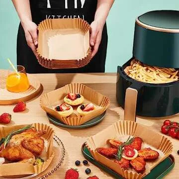 Air Fryer Liners - 150PCS Non-Stick Parchment Papers
