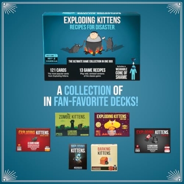 Exploding Kittens Recipes for Disaster - Family Card Game