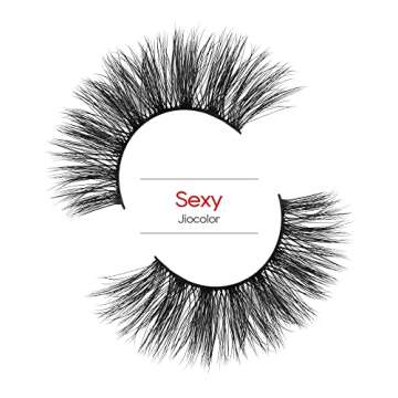 Natural Lashes Fluffy False Lashes That Look Like Extensions 3D Faux Mink Eyelashes 7 Pairs Cat Eye Fake Lashes Pack X23 Sexy False Eyelashes