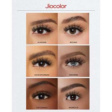 Natural Lashes Fluffy False Lashes That Look Like Extensions 3D Faux Mink Eyelashes 7 Pairs Cat Eye Fake Lashes Pack X23 Sexy False Eyelashes