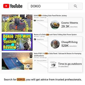 DOKIO 220w 18v Portable Foldable Solar Panel Kit (29x21inch,11.7lb) Solar Charger with Controller 2 USB Output to Charge 12v Batteries/Power Station (AGM, Lifepo4) Rv Camping Trailer Emergency Power……