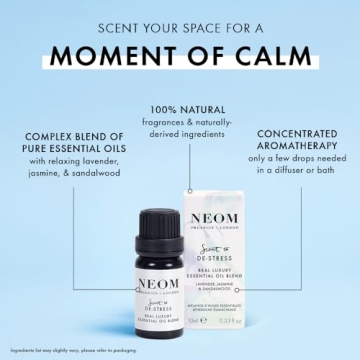 NEOM Essential Oil Blend for Relaxation | Aromatherapy 100% Natural