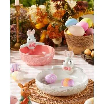 Charming 8 Inch Easter Candy Bowl for Festive Treats