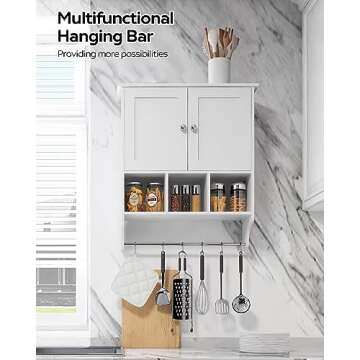 Palimder Space Saving Medicine Cabinet with Towel Bar