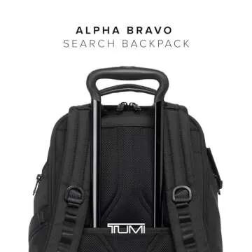 TUMI - Alpha Bravo Search Backpack - Laptop Backpack for Men & Women - Backpack for Work & Travel - 17.0" X 14.0" X 8.3" - Black
