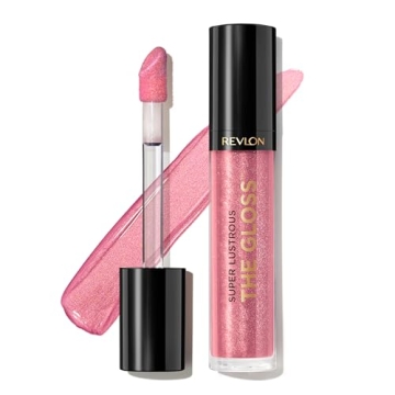 Revlon Super Lustrous Lip Gloss - Non-Sticky, High Shine, Glossy Finish