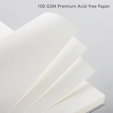 RETTACY Blank Journal Notebook Set for Creative Journaling