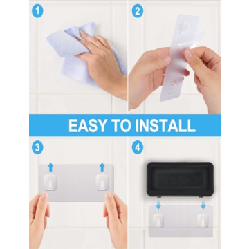 KUNSLUCK Shower Phone Holder Waterproof Anti-Fog