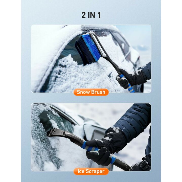 Heavy Duty AstroAI Snow Brush & Ice Scraper