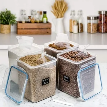 Premium 4 PC Airtight Food Storage Containers Set