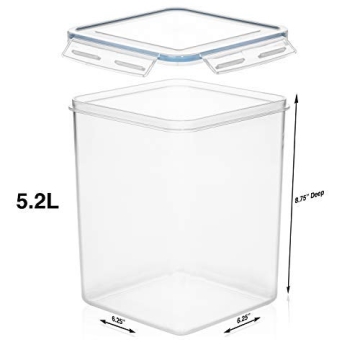 Premium 4 PC Airtight Food Storage Containers Set
