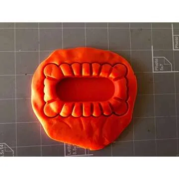 Premium Thumbprint Rectangle Cookie Cutter - 2.5" Food Safe