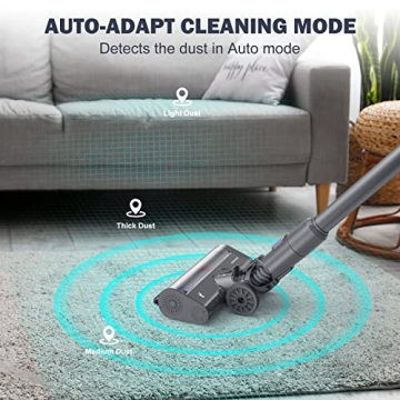 AIMILER Cordless Vacuum with 190AW Suction and 55min Runtime