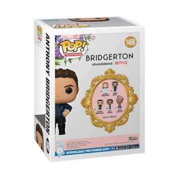 Funko POP! TV: Bridgerton - Anthony Bridgerton - Collectable Vinyl Figure - Gift Idea - Official Merchandise - for Kids & Adults - TV Fans - Model Figure for Collectors and Display