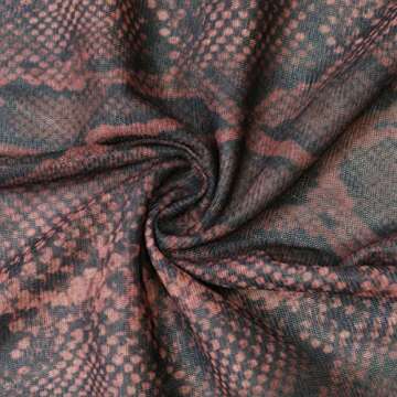 Uni Clau Women Sexy Short Sleeve Printed Sheer Mesh Bodycon Mini Dress See Through Slim Fit Tight Skinny Night Club Party Clubwear Midi Dress with Lining Snakeskin 2XL