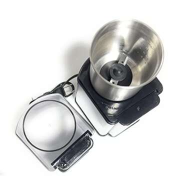 Cuisinart Grind Central Coffee Grinder Enough for 18 Cups with Built-In Safety Interlock, Stainless Steel Blades with Convenient Cord Storage, Includes Dishwasher Safe Bowl and Lid