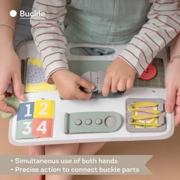 Busy Board for Toddlers - Montessori Learning Toy