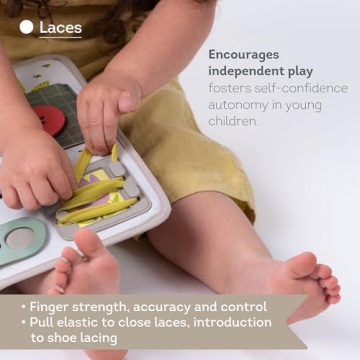 Busy Board for Toddlers - Montessori Learning Toy